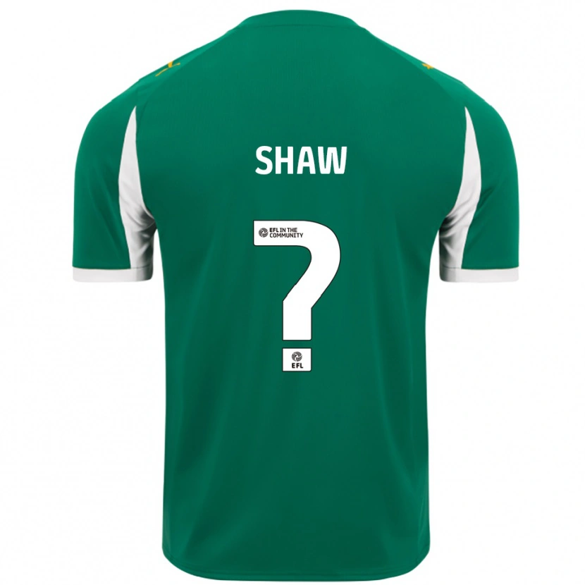 Danxen Men Ashton Shaw #0 Green White Away Jersey 2025/26 T-Shirt