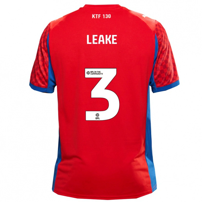 Danxen Men Jake Leake #3 Red Blue Away Jersey 2025/26 T-Shirt