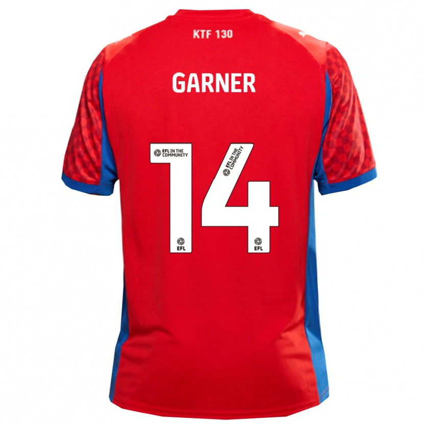 Danxen Men Joe Garner #14 Red Blue Away Jersey 2025/26 T-Shirt