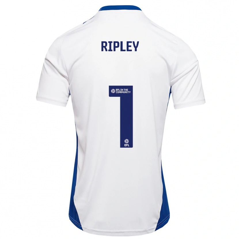 Danxen Men Connor Ripley #1 White Blue Away Jersey 2025/26 T-Shirt