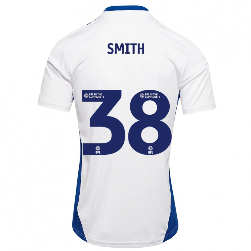 Danxen Men Sam Smith #38 White Blue Away Jersey 2025/26 T-Shirt