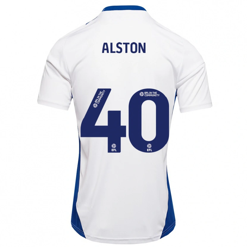 Danxen Men George Alston #40 White Blue Away Jersey 2025/26 T-Shirt