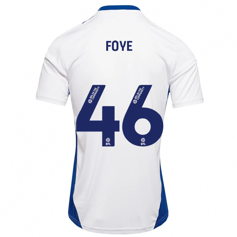 Danxen Men Owen Foye #46 White Blue Away Jersey 2025/26 T-Shirt