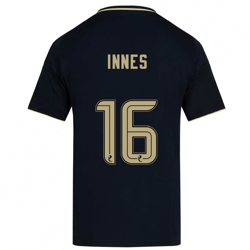 Danxen Men Hannah Innes #16 Navy Gold Away Jersey 2025/26 T-Shirt