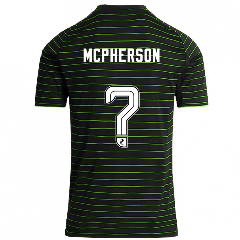 Danxen Men Ben Mcpherson #0 Black Green Away Jersey 2025/26 T-Shirt