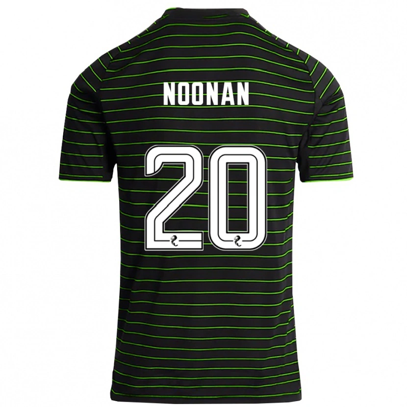 Danxen Men Saoirse Noonan #20 Black Green Away Jersey 2025/26 T-Shirt