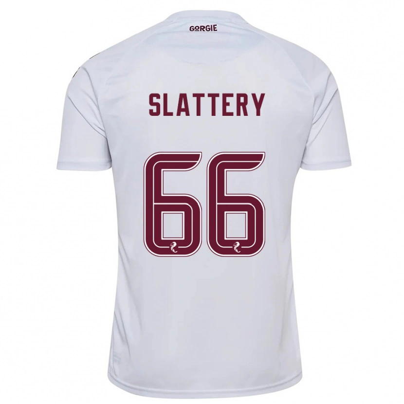Danxen Men Jenna Slattery #66 White Burgundy Away Jersey 2025/26 T-Shirt