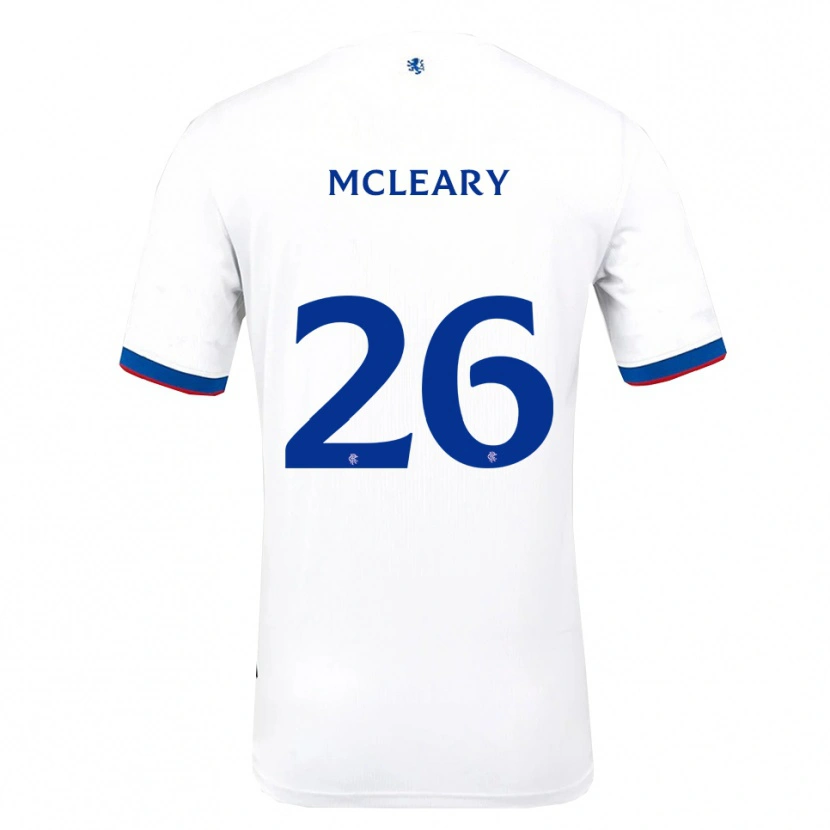Danxen Men Jodi Mcleary #26 White Red Blue Away Jersey 2025/26 T-Shirt