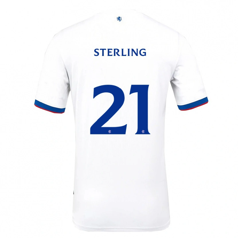 Danxen Men Dujon Sterling #21 White Red Blue Away Jersey 2025/26 T-Shirt