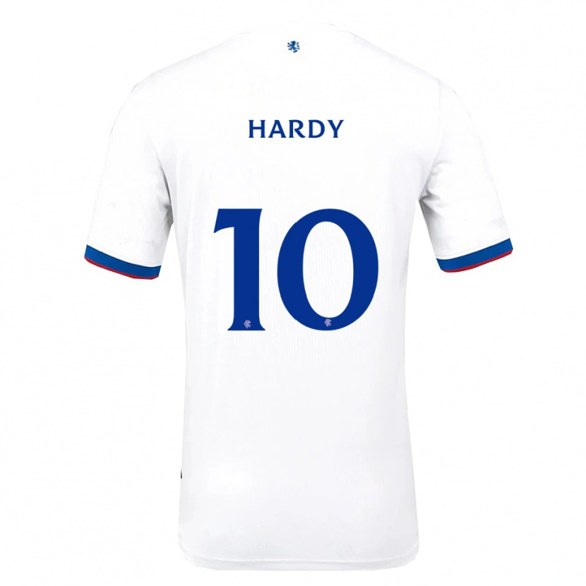 Danxen Men Rio Hardy #10 White Red Blue Away Jersey 2025/26 T-Shirt
