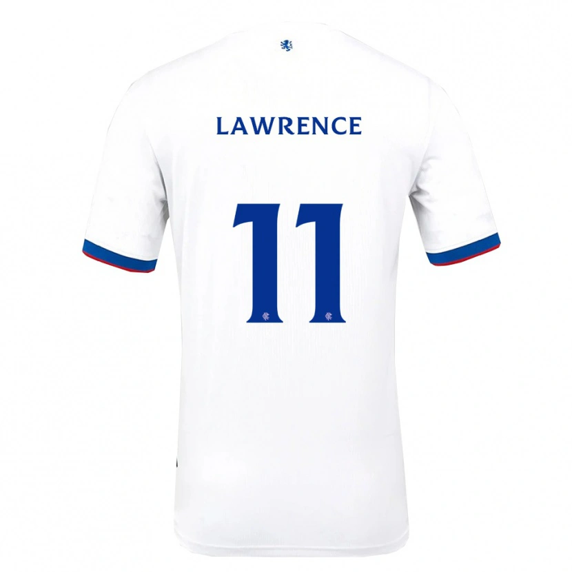 Danxen Men Tom Lawrence #11 White Red Blue Away Jersey 2025/26 T-Shirt