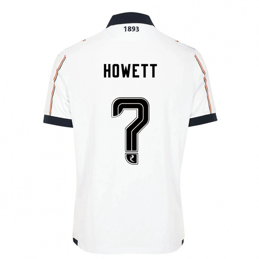 Danxen Men Leo Howett #0 White Navy Red Away Jersey 2025/26 T-Shirt