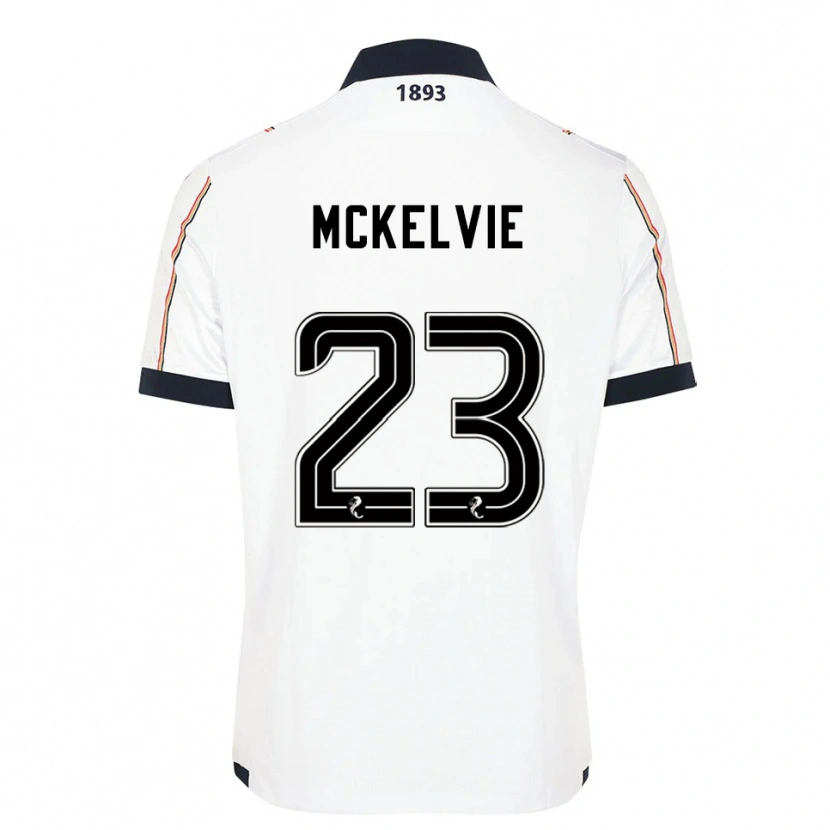 Danxen Men Lewis Mckelvie #23 White Navy Red Away Jersey 2025/26 T-Shirt