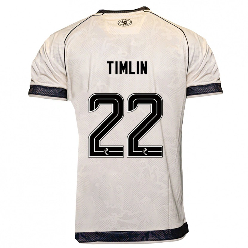 Danxen Men Sophie Timlin #22 White Black Away Jersey 2025/26 T-Shirt