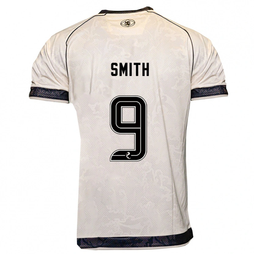 Danxen Men Robyn Smith #9 White Black Away Jersey 2025/26 T-Shirt