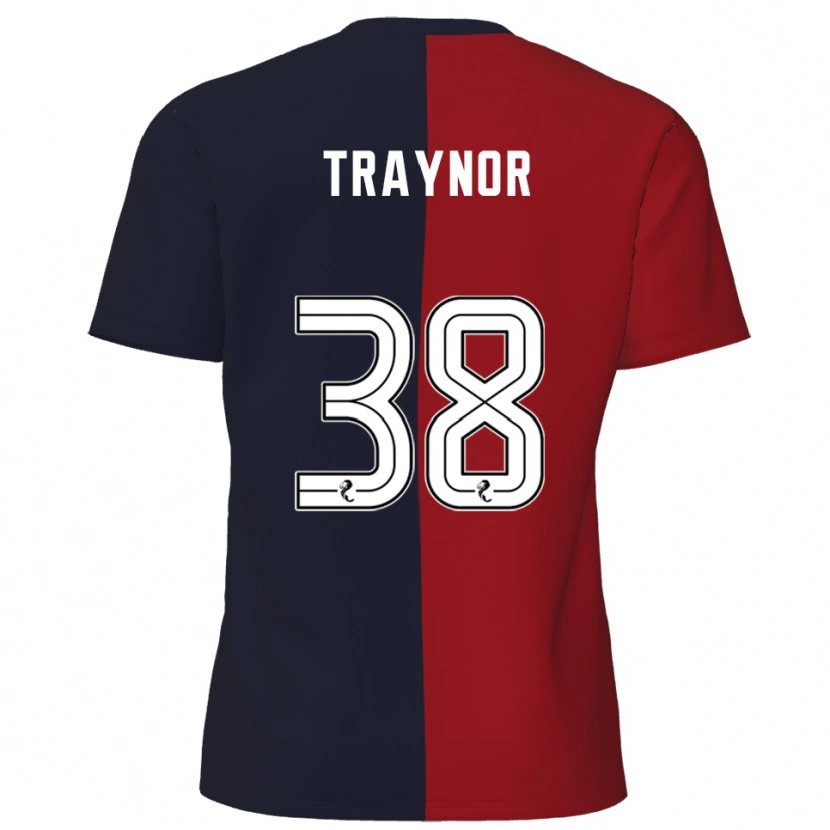 Danxen Men Archie Traynor #38 Red Navy Away Jersey 2025/26 T-Shirt
