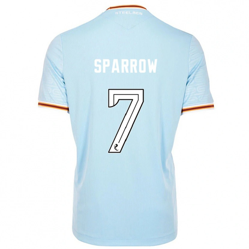 Danxen Men Tom Sparrow #7 Sky Blue Away Jersey 2025/26 T-Shirt