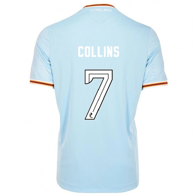 Danxen Men Bailley Collins #7 Sky Blue Away Jersey 2025/26 T-Shirt