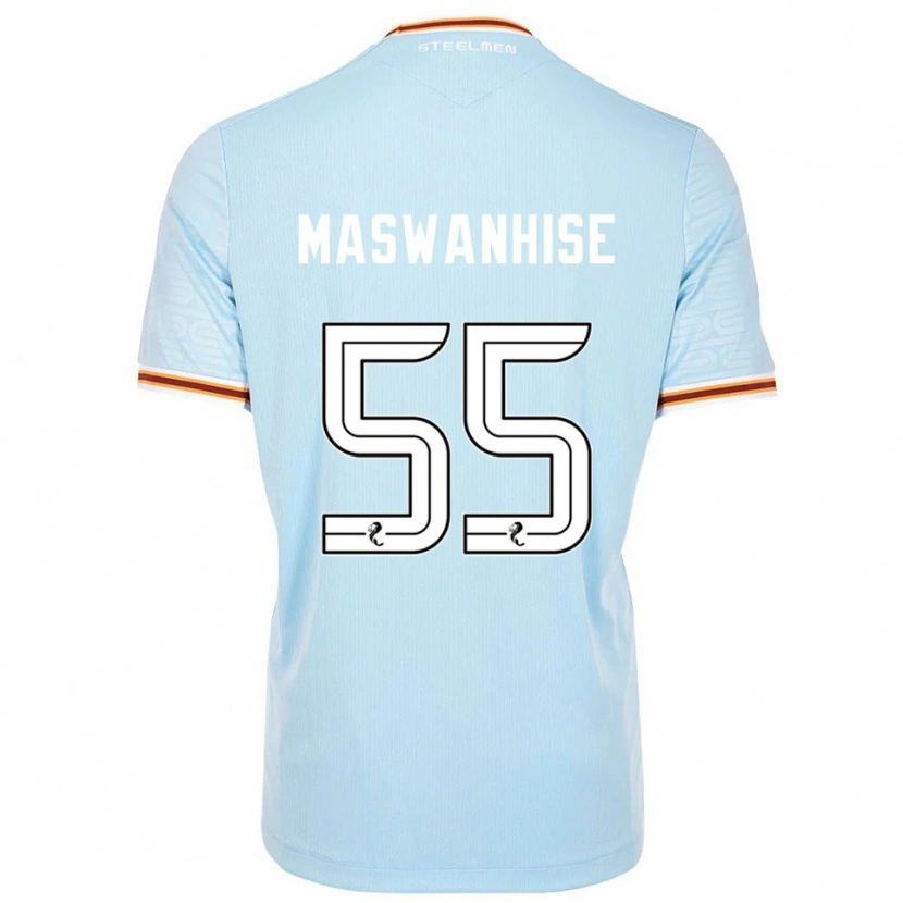 Danxen Men Tawanda Maswanhise #55 Sky Blue Away Jersey 2025/26 T-Shirt