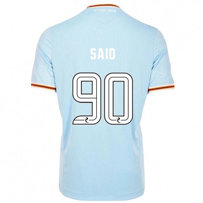 Danxen Men Ibrahim Said #90 Sky Blue Away Jersey 2025/26 T-Shirt