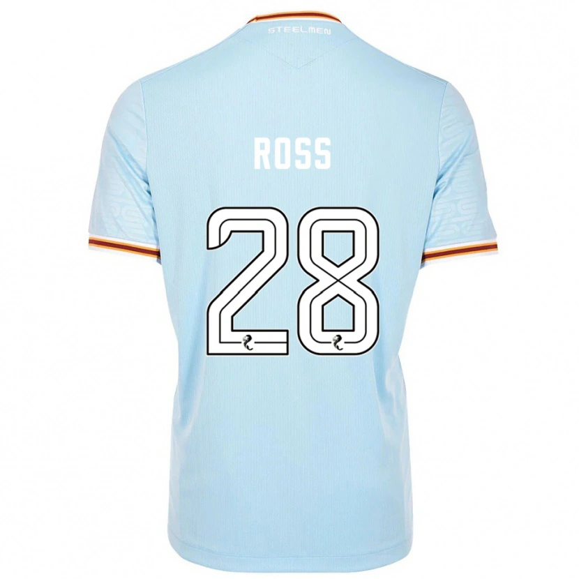Danxen Men Luca Ross #28 Sky Blue Away Jersey 2025/26 T-Shirt