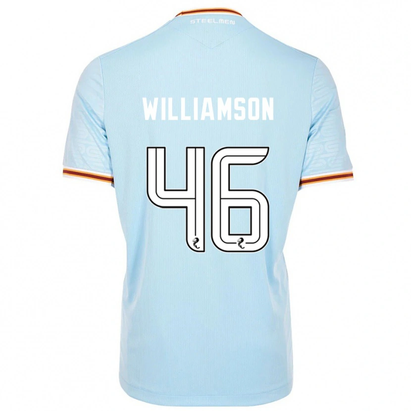 Danxen Men Scott Williamson #46 Sky Blue Away Jersey 2025/26 T-Shirt