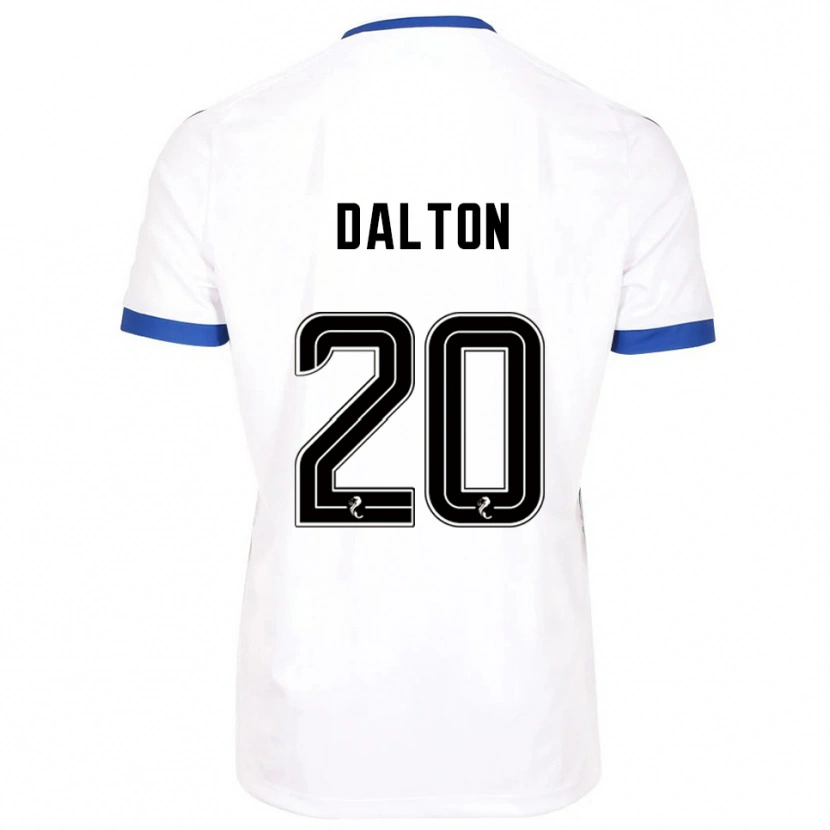 Danxen Men Sean Dalton #20 White Blue Away Jersey 2025/26 T-Shirt