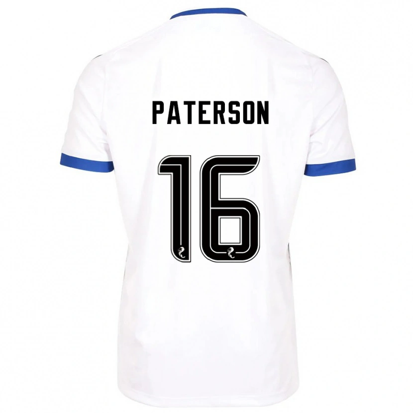 Danxen Men Megan Paterson #16 White Blue Away Jersey 2025/26 T-Shirt