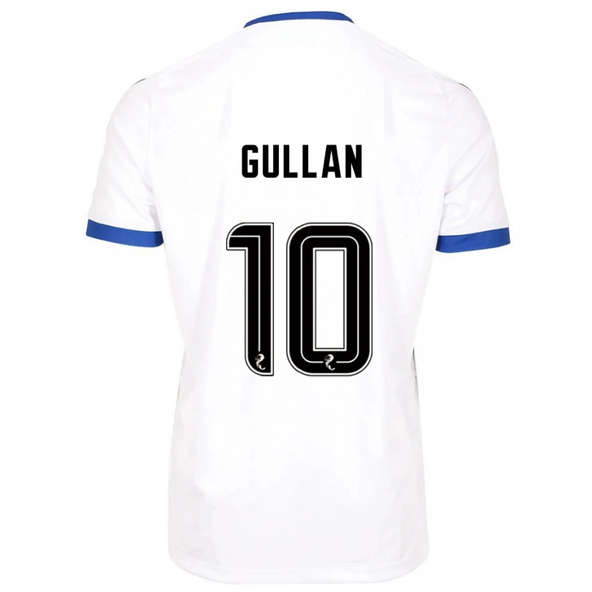 Danxen Men Jamie Gullan #10 White Blue Away Jersey 2025/26 T-Shirt
