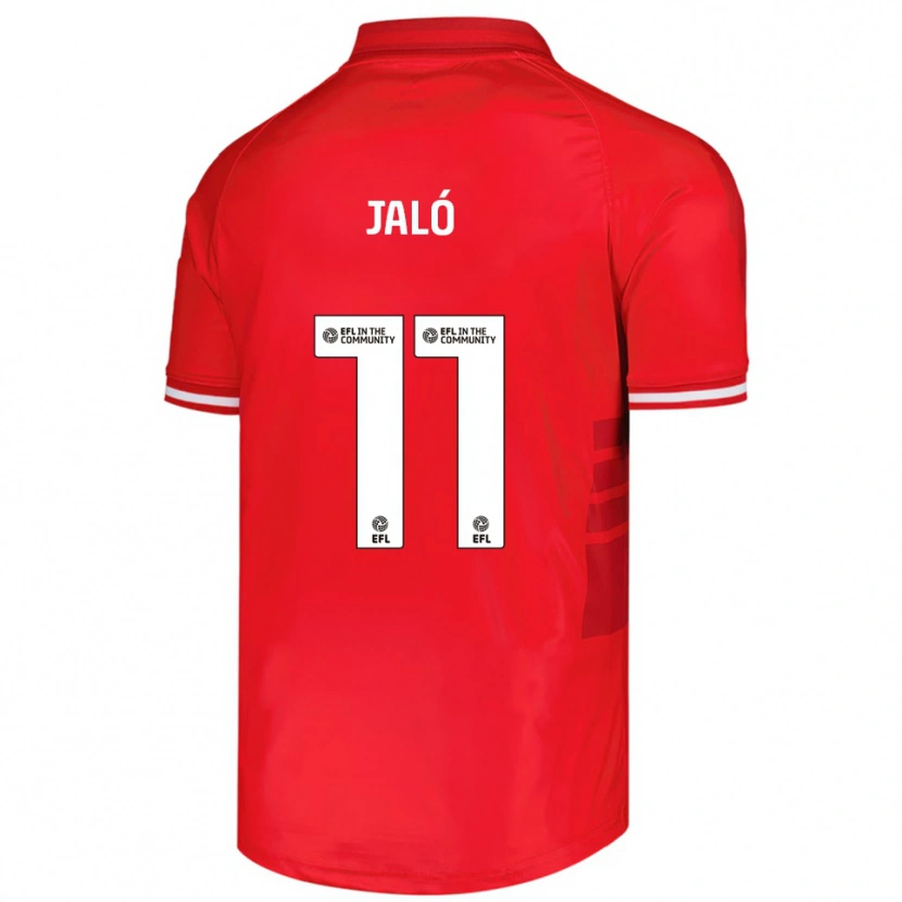 Danxen Women Fábio Jaló #11 Red White Home Jersey 2025/26 T-Shirt
