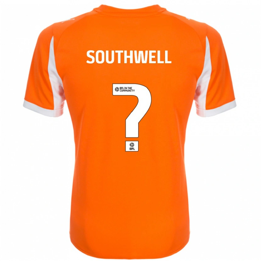 Danxen Women Olivia Southwell #0 Orange White Home Jersey 2025/26 T-Shirt