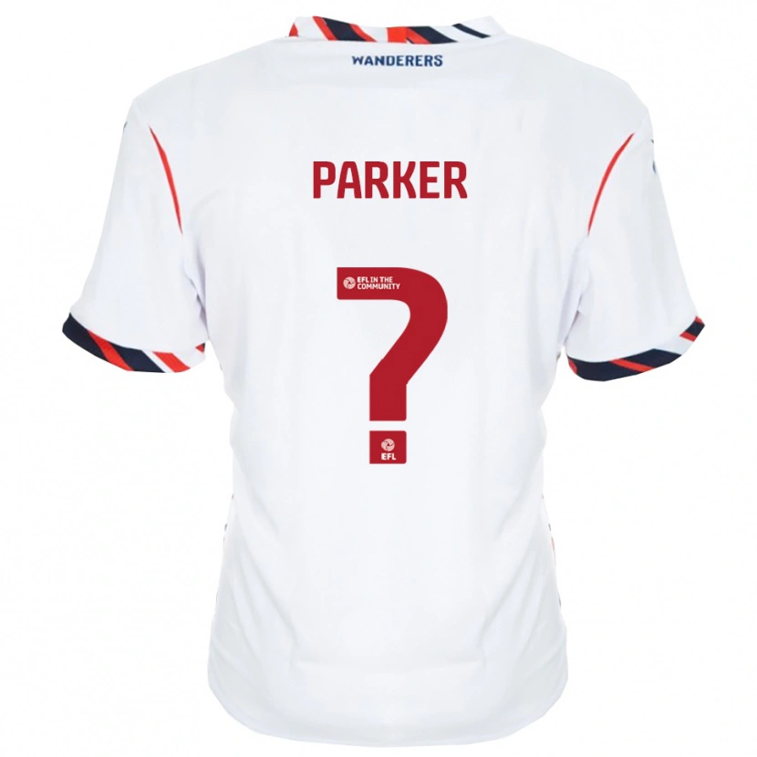 Danxen Women Libbie Parker #0 White Red Home Jersey 2025/26 T-Shirt