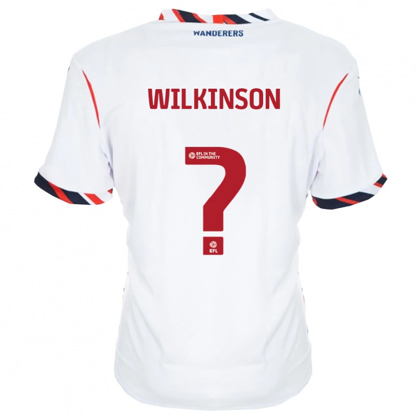 Danxen Women Hannah Wilkinson #0 White Red Home Jersey 2025/26 T-Shirt