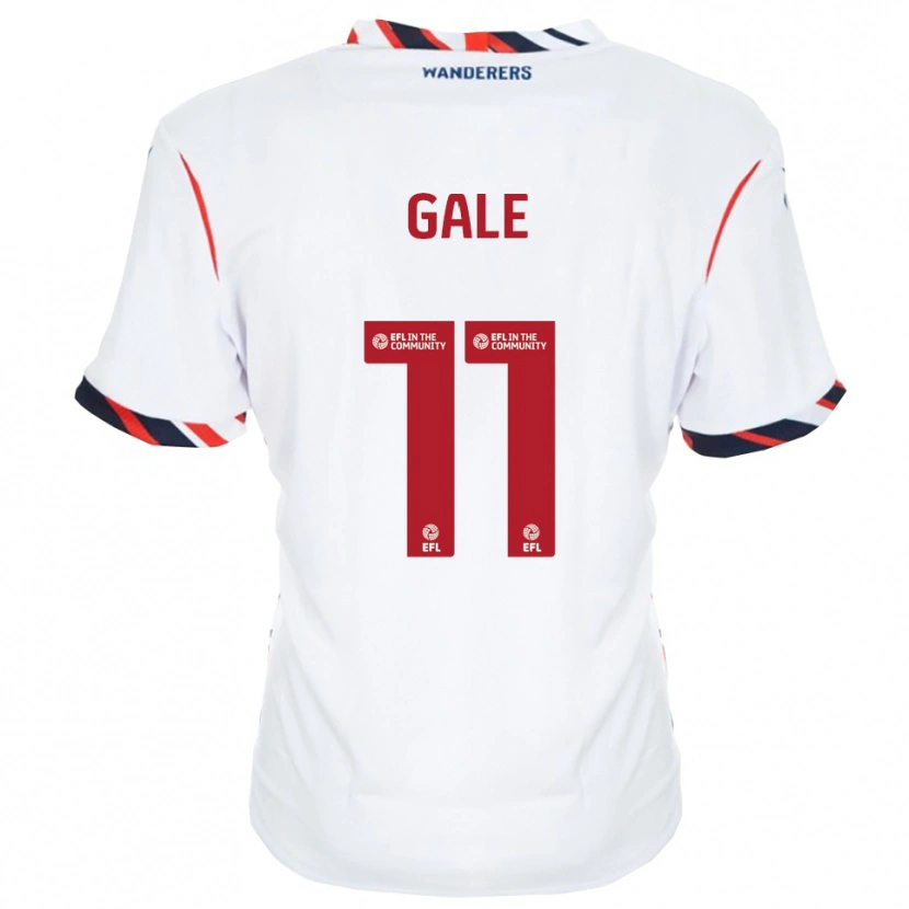Danxen Women Thierry Gale #11 White Red Home Jersey 2025/26 T-Shirt