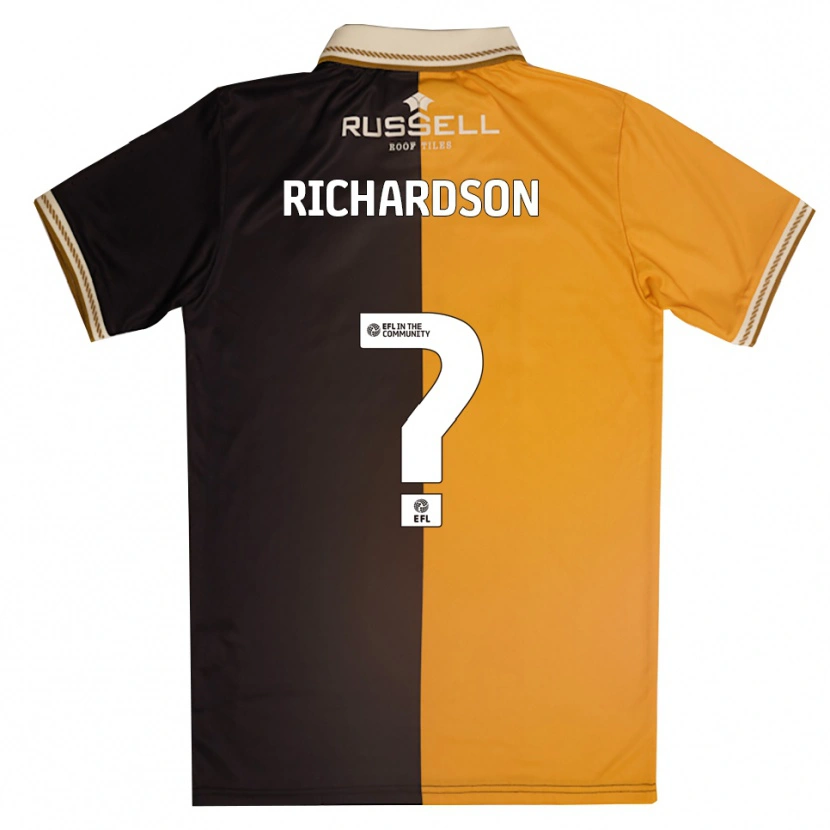 Danxen Women Matty Richardson #0 Yellow Black Home Jersey 2025/26 T-Shirt