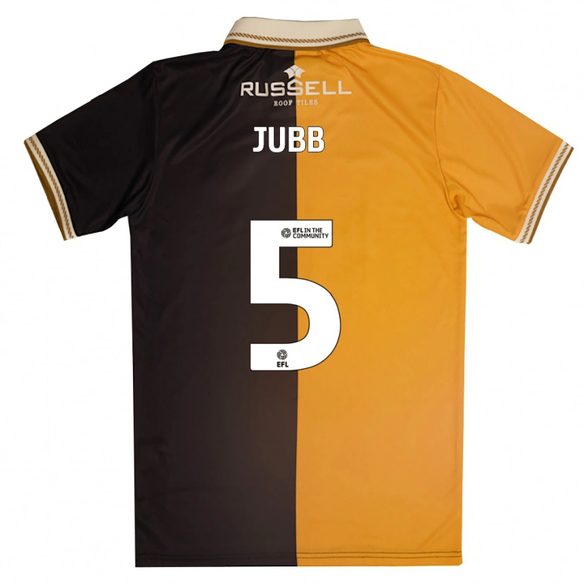 Danxen Women Katie Jubb #5 Yellow Black Home Jersey 2025/26 T-Shirt