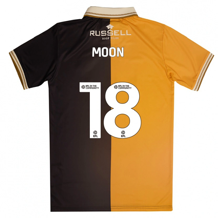 Danxen Women Jasper Moon #18 Yellow Black Home Jersey 2025/26 T-Shirt