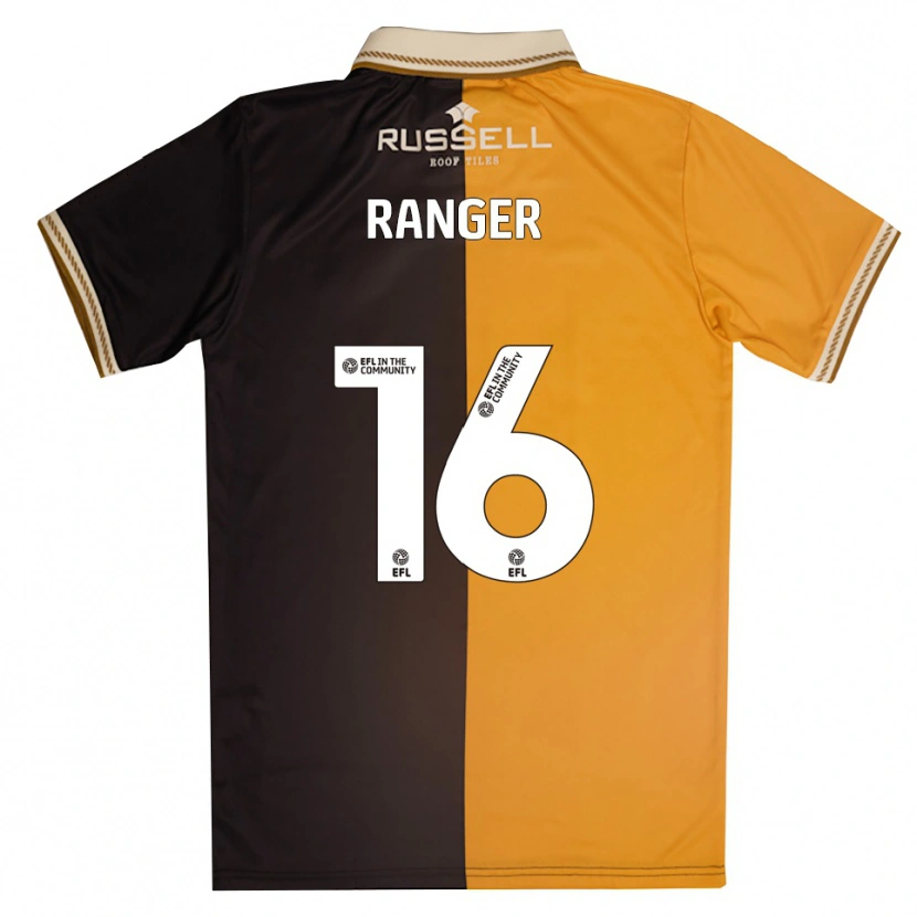 Danxen Women Ché Ranger #16 Yellow Black Home Jersey 2025/26 T-Shirt