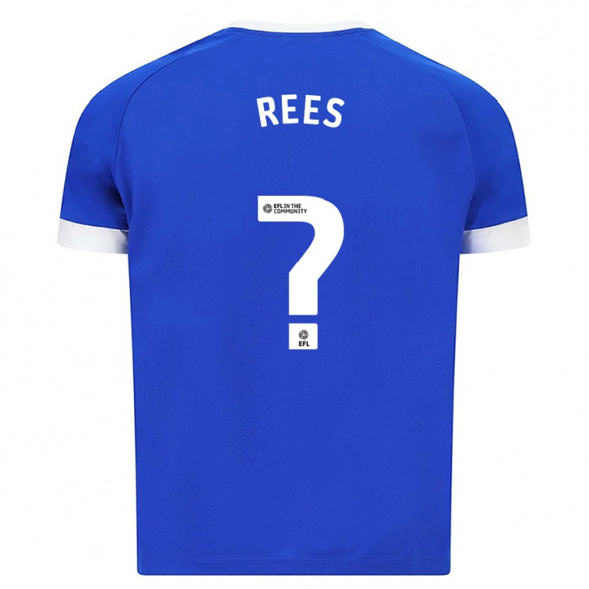 Danxen Women Osian Rees #0 Blue White Home Jersey 2025/26 T-Shirt