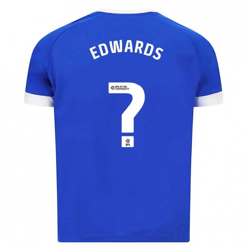 Danxen Women Joseff Edwards #0 Blue White Home Jersey 2025/26 T-Shirt