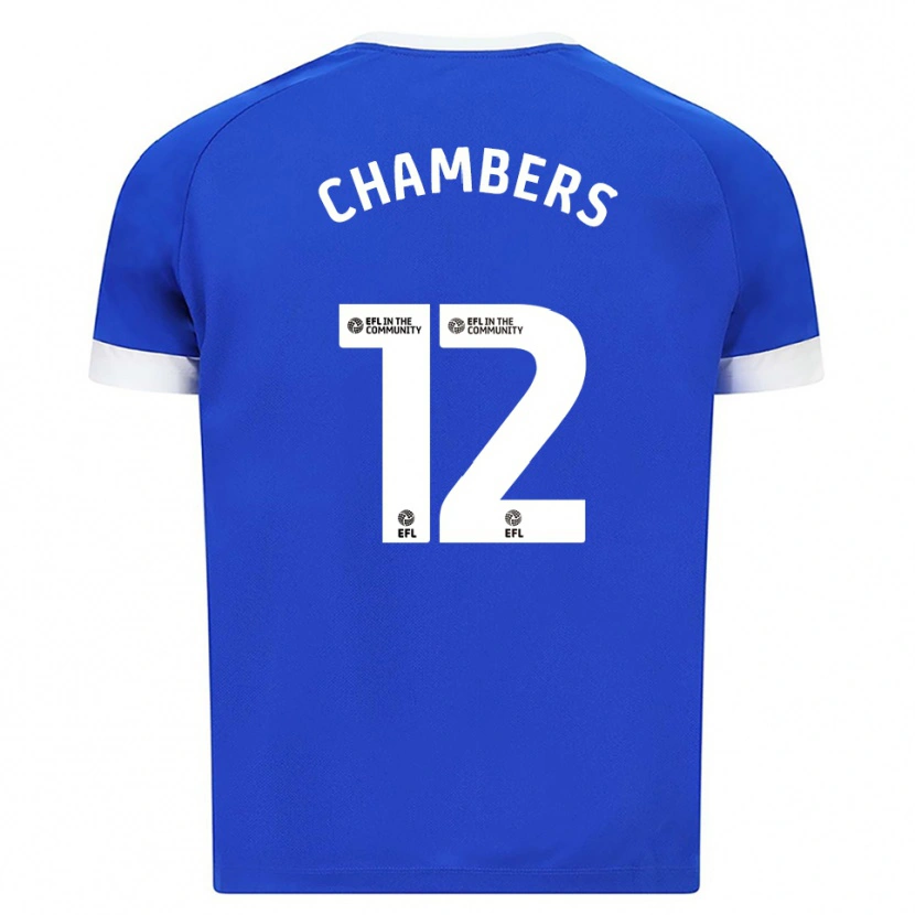 Danxen Women Calum Chambers #12 Blue White Home Jersey 2025/26 T-Shirt
