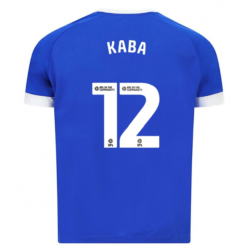 Danxen Women Sekou Kaba #12 Blue White Home Jersey 2025/26 T-Shirt