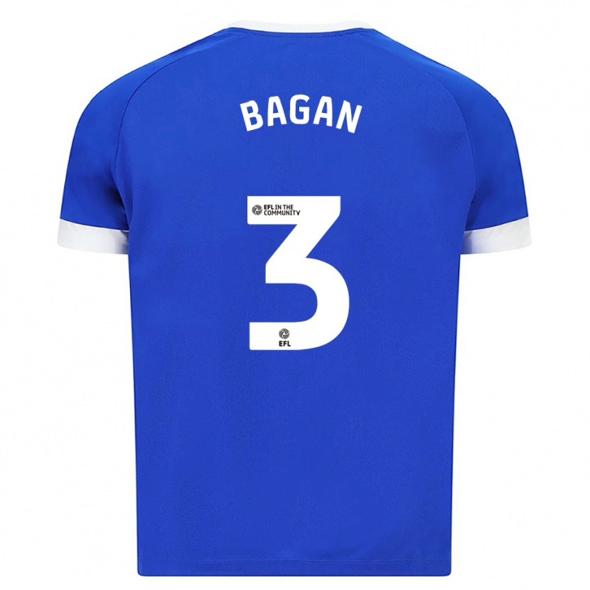 Danxen Women Joel Bagan #3 Blue White Home Jersey 2025/26 T-Shirt