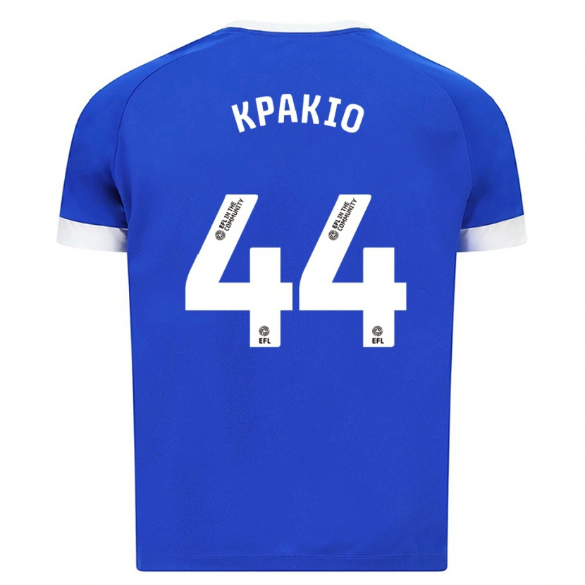 Danxen Women Ronan Kpakio #44 Blue White Home Jersey 2025/26 T-Shirt