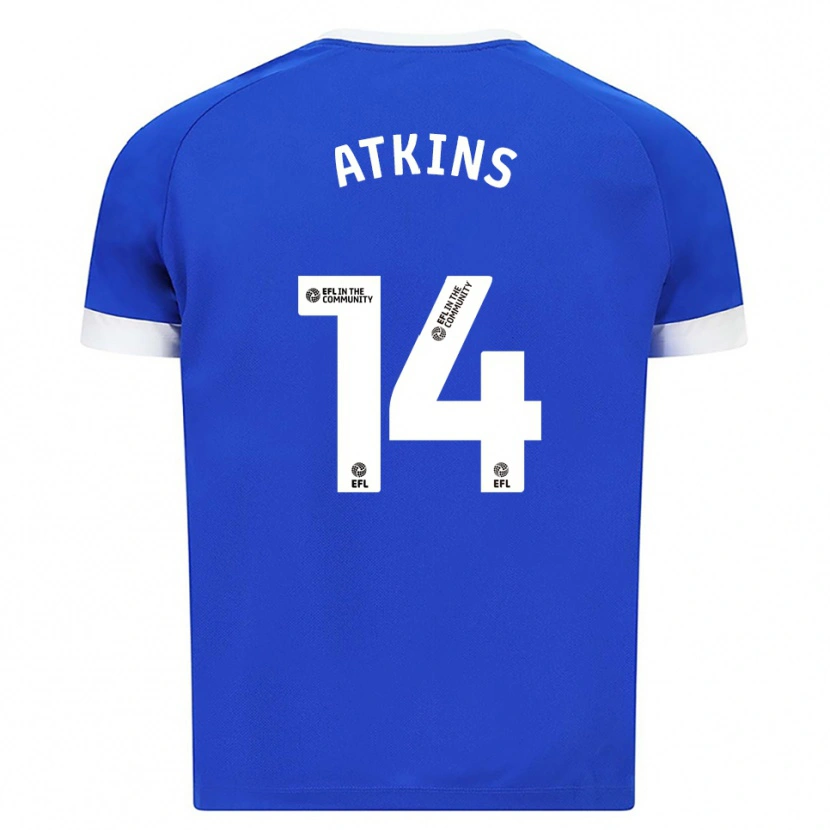 Danxen Women Zoe Atkins #14 Blue White Home Jersey 2025/26 T-Shirt