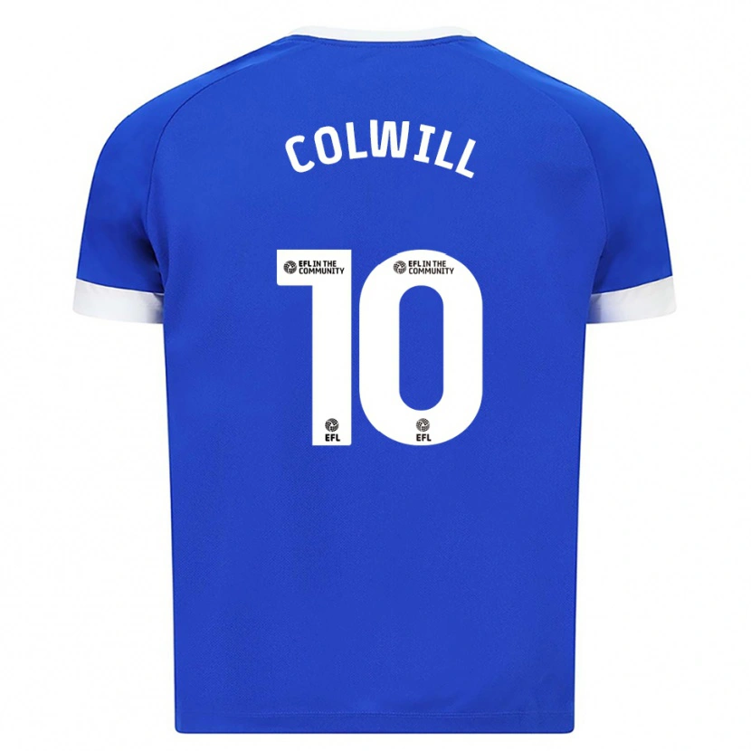 Danxen Women Rubin Colwill #10 Blue White Home Jersey 2025/26 T-Shirt