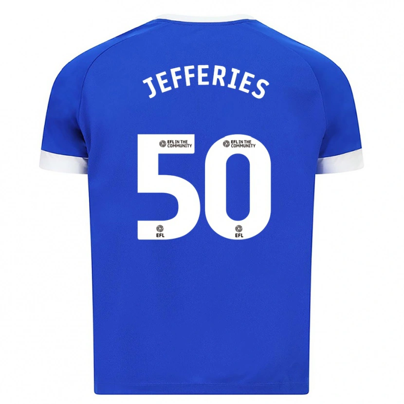 Danxen Women Isaac Jefferies #50 Blue White Home Jersey 2025/26 T-Shirt