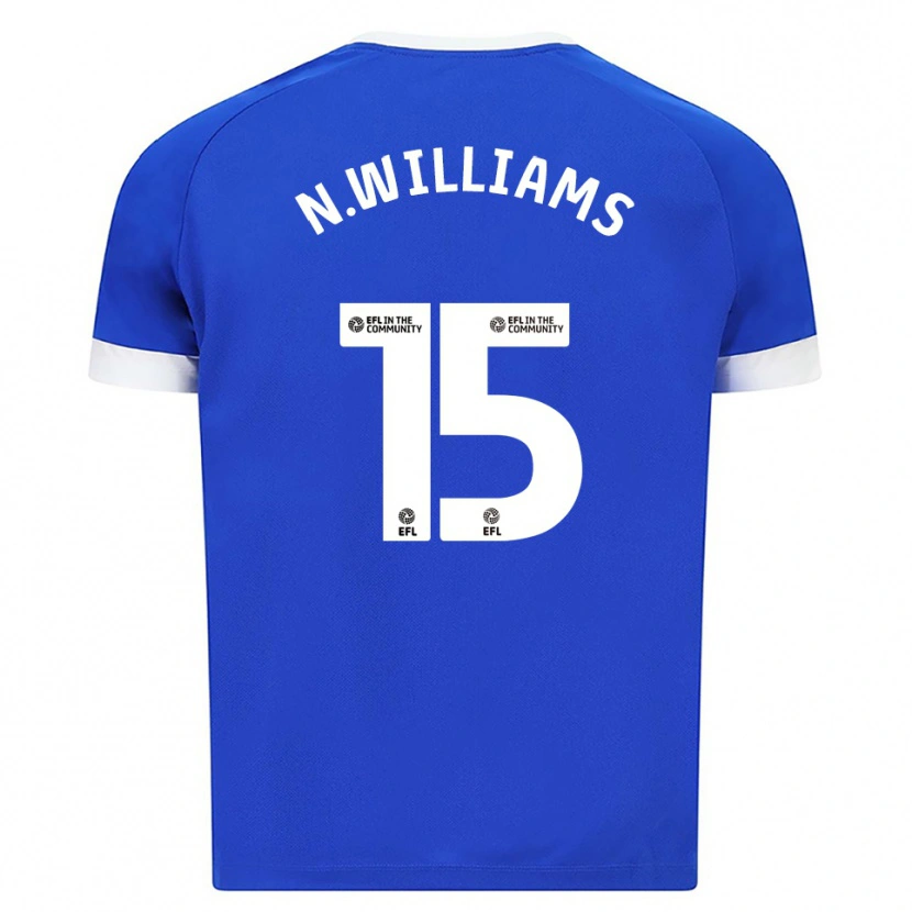 Danxen Women Noah Williams #15 Blue White Home Jersey 2025/26 T-Shirt