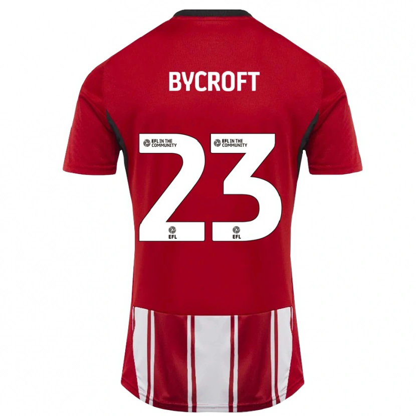 Danxen Women Jack Bycroft #23 Red White Black Home Jersey 2025/26 T-Shirt