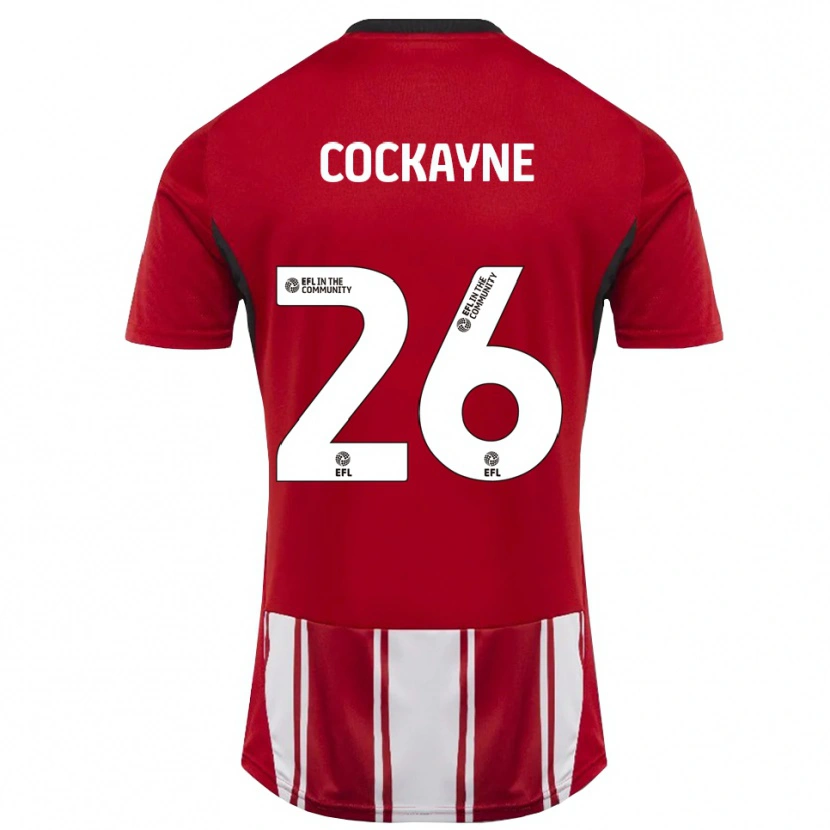 Danxen Women Jessica Cockayne #26 Red White Black Home Jersey 2025/26 T-Shirt